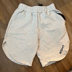 ECHT Men's Light Gray Athletic Shorts‎